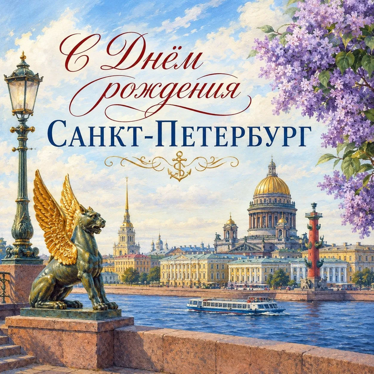 С Днём рождения, Санкт-Петербург!